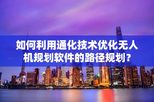 如何利用通化技术优化无人机规划软件的路径规划？