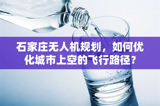 石家庄无人机规划，如何优化城市上空的飞行路径？