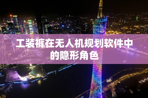 工装裤在无人机规划软件中的隐形角色