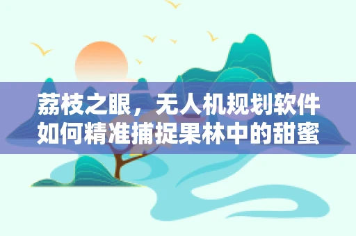 荔枝之眼，无人机规划软件如何精准捕捉果林中的甜蜜？
