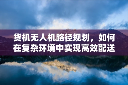 货机无人机路径规划，如何在复杂环境中实现高效配送？