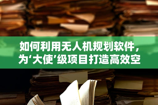 如何利用无人机规划软件，为‘大使’级项目打造高效空中支援？