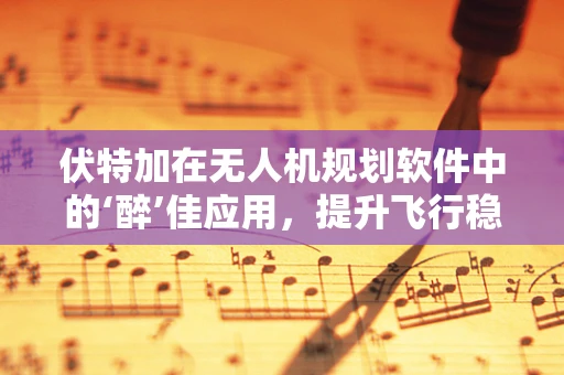 伏特加在无人机规划软件中的‘醉’佳应用，提升飞行稳定性的创新策略？