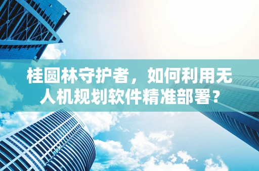 桂圆林守护者，如何利用无人机规划软件精准部署？