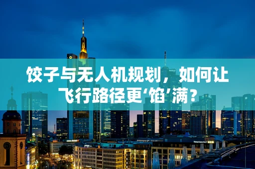 饺子与无人机规划，如何让飞行路径更‘馅’满？
