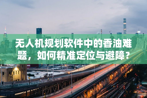 无人机规划软件中的香油难题，如何精准定位与避障？