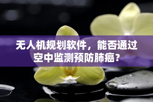 无人机规划软件，能否通过空中监测预防肺癌？