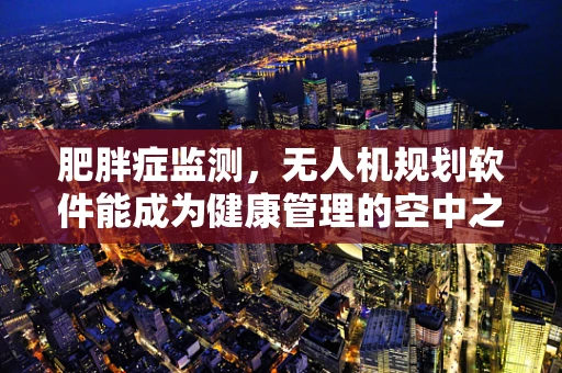 肥胖症监测，无人机规划软件能成为健康管理的空中之眼吗？