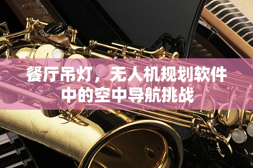 餐厅吊灯，无人机规划软件中的空中导航挑战