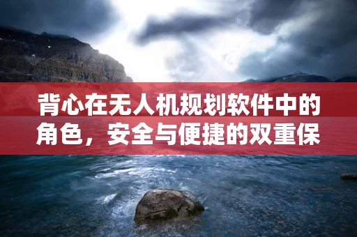背心在无人机规划软件中的角色，安全与便捷的双重保障？
