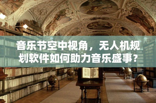 音乐节空中视角，无人机规划软件如何助力音乐盛事？