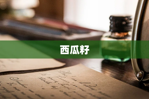 西瓜籽