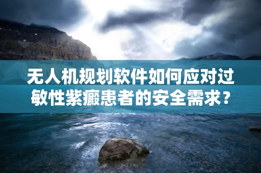 无人机规划软件如何应对过敏性紫癜患者的安全需求？