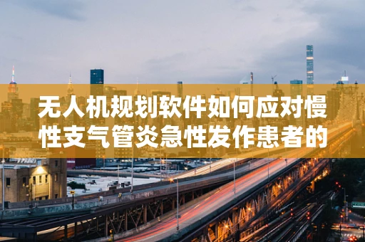 无人机规划软件如何应对慢性支气管炎急性发作患者的紧急救援任务？