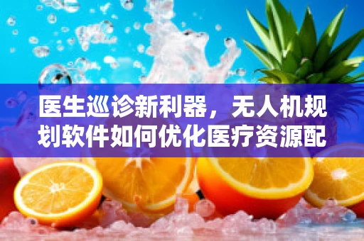医生巡诊新利器，无人机规划软件如何优化医疗资源配送？
