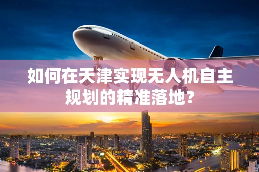如何在天津实现无人机自主规划的精准落地？