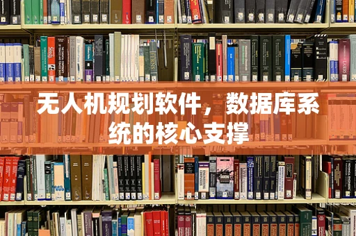 无人机规划软件，数据库系统的核心支撑