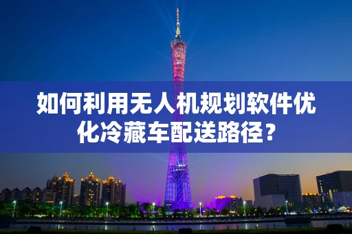 如何利用无人机规划软件优化冷藏车配送路径？