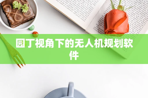 园丁视角下的无人机规划软件