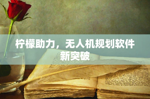 柠檬助力，无人机规划软件新突破