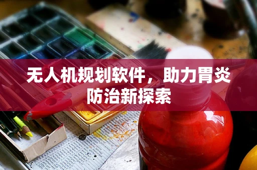 无人机规划软件，助力胃炎防治新探索