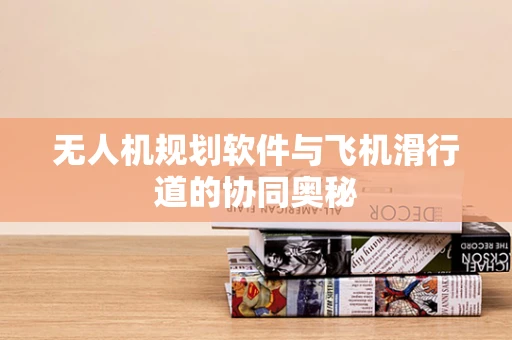 无人机规划软件与飞机滑行道的协同奥秘