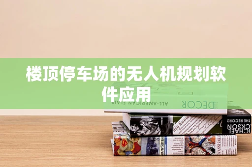 楼顶停车场的无人机规划软件应用