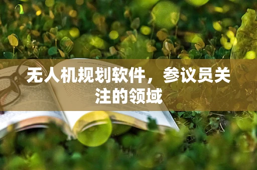 无人机规划软件，参议员关注的领域