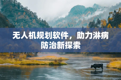 无人机规划软件，助力淋病防治新探索