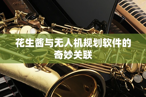 花生酱与无人机规划软件的奇妙关联