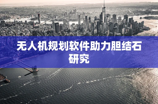 无人机规划软件助力胆结石研究