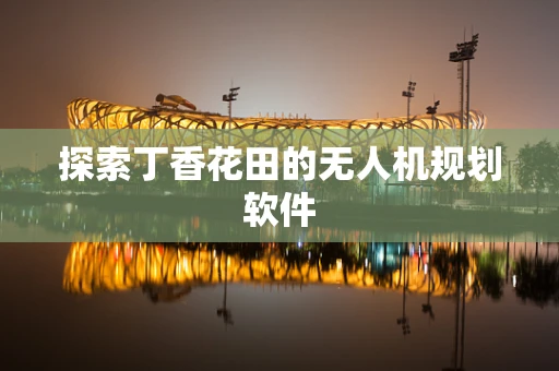 探索丁香花田的无人机规划软件
