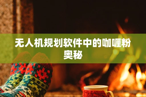 无人机规划软件中的咖喱粉奥秘