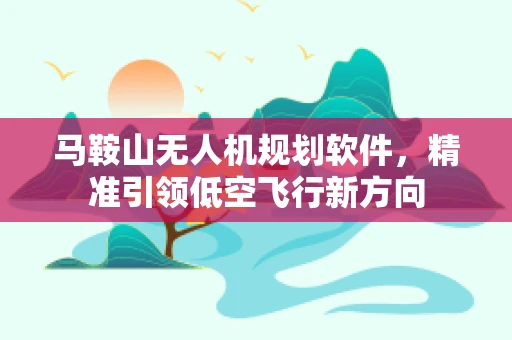 马鞍山无人机规划软件，精准引领低空飞行新方向