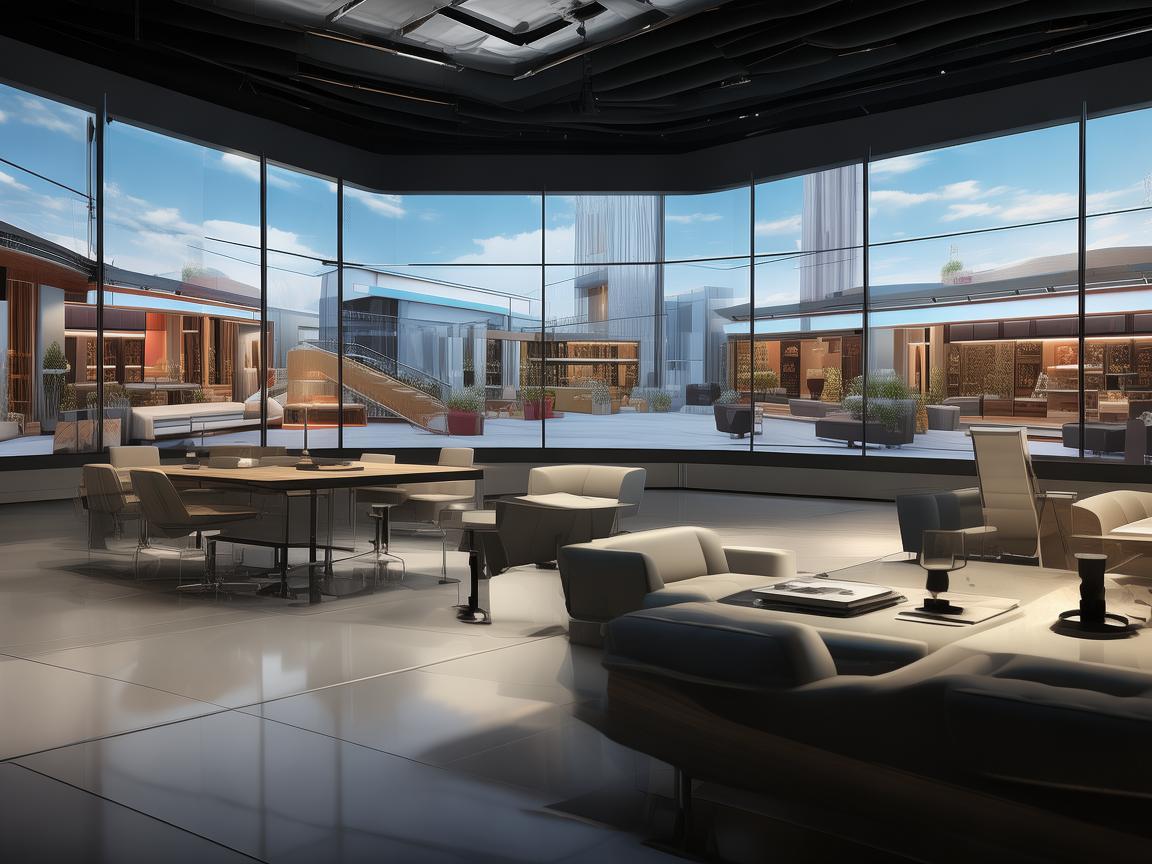 无人机规划软件助力家具店样板房设计