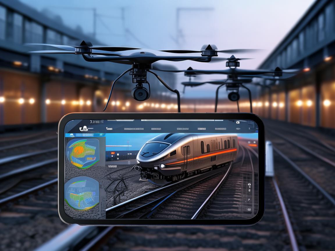 无人机规划软件助力动车组列车巡检