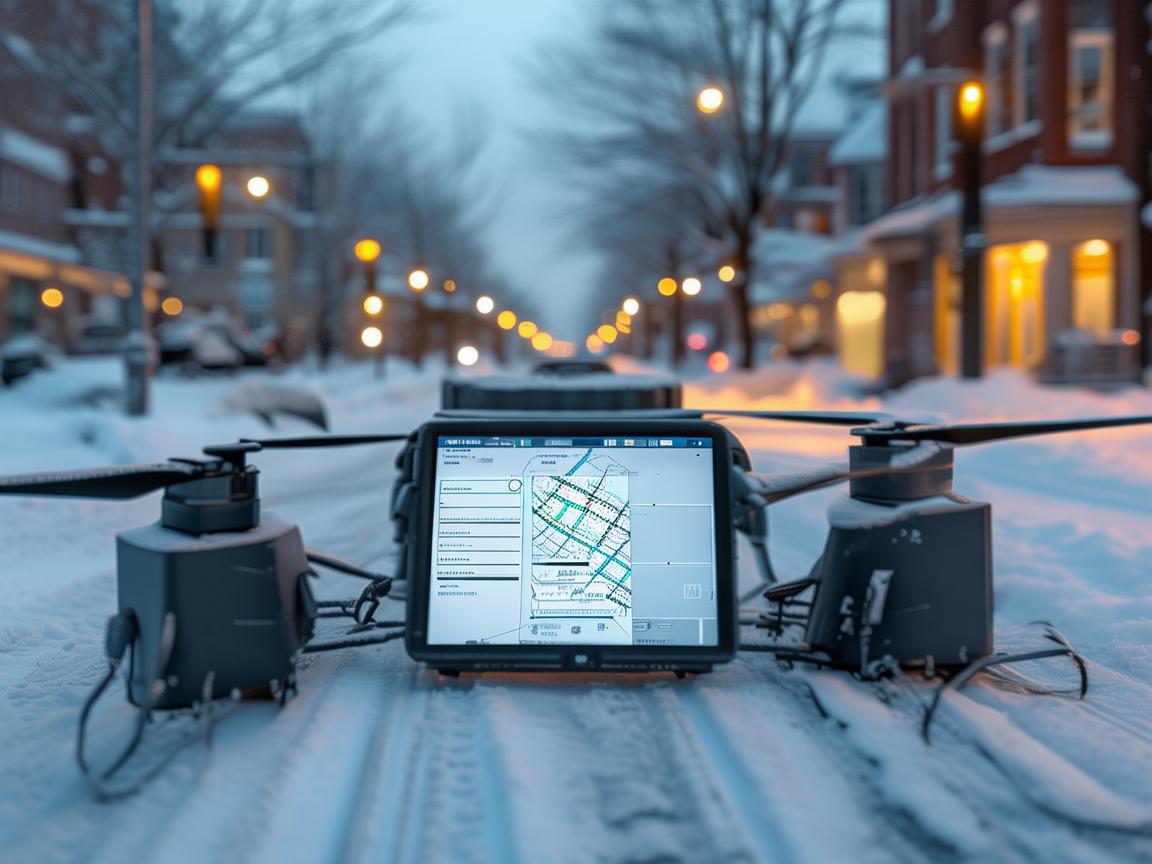 无人机规划软件，冬衣配送新助力