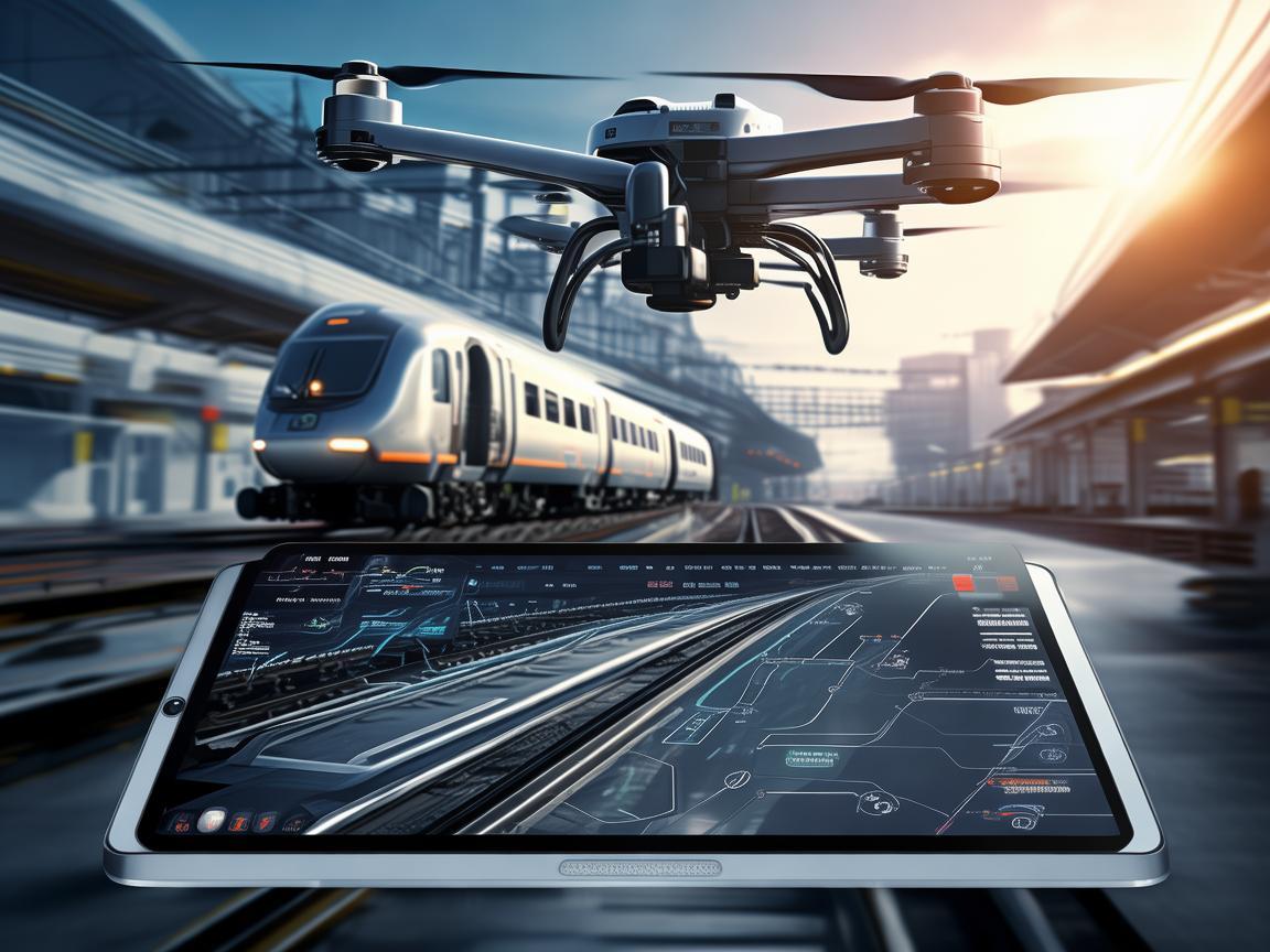 无人机规划软件助力动车组列车监测