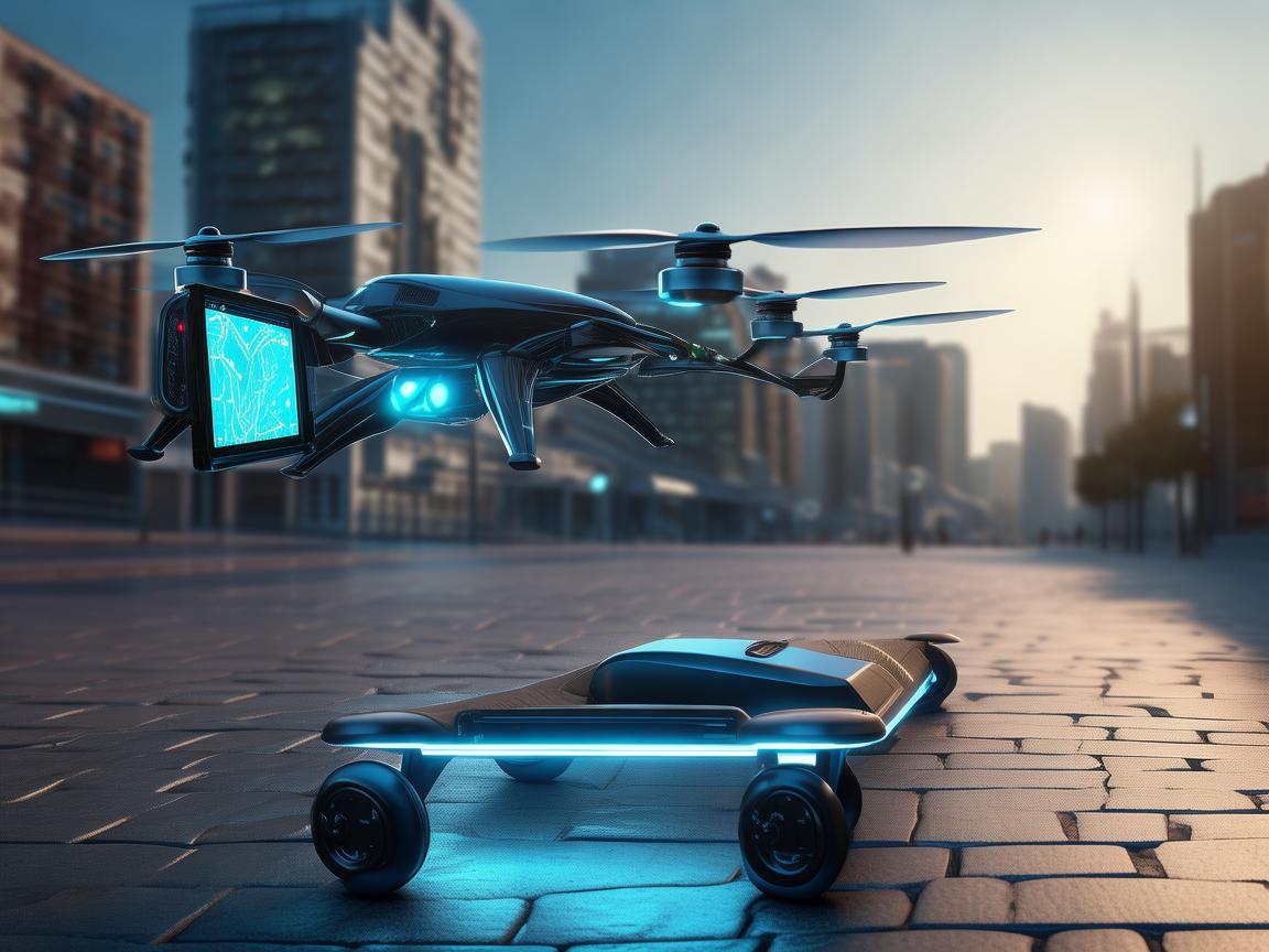 无人机规划软件与电动滑板车的奇妙关联