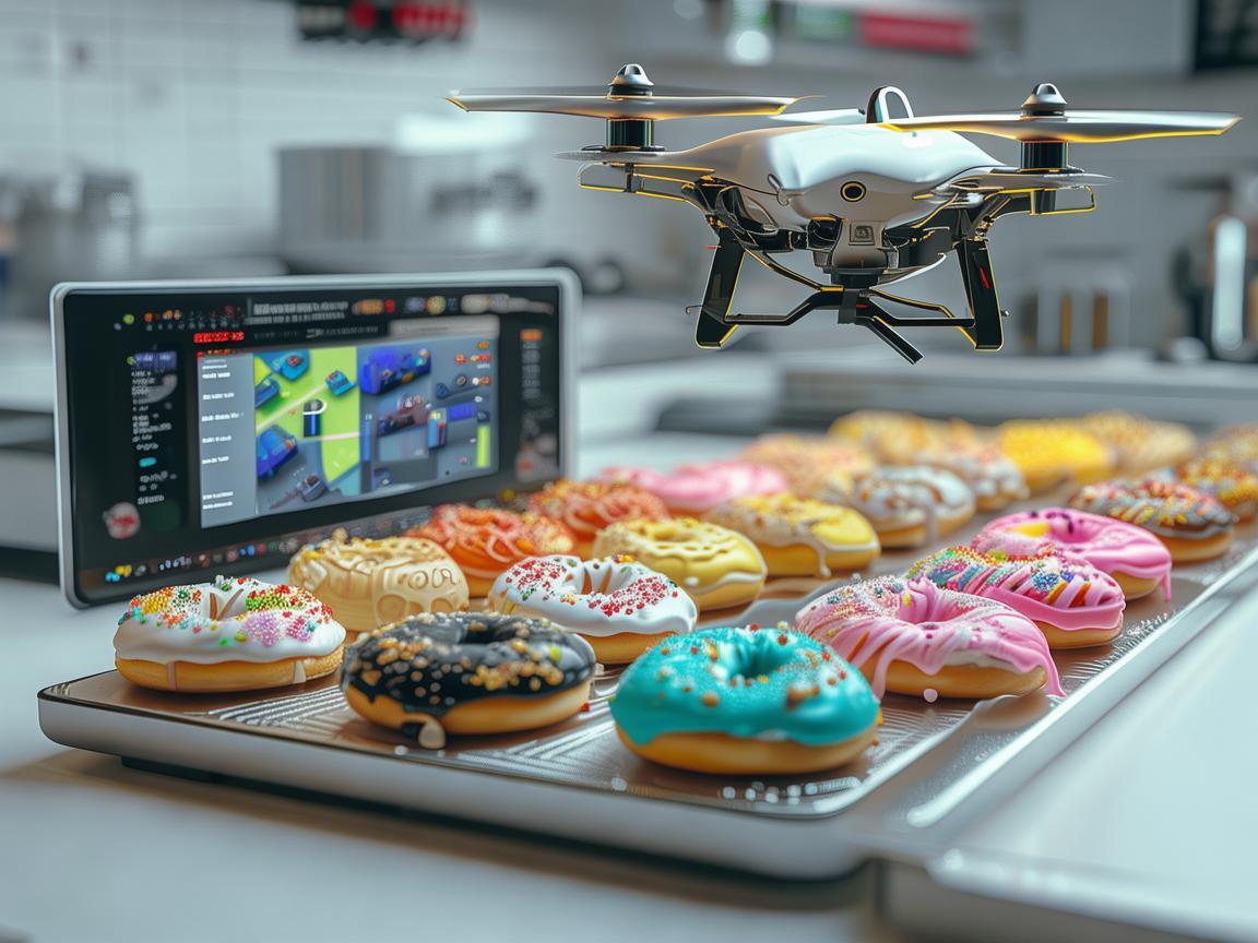 甜甜圈，无人机规划软件的创意应用