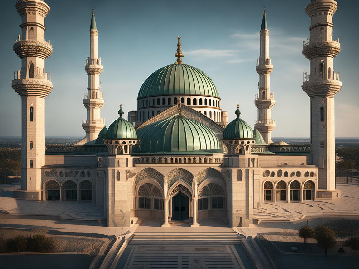 无人机规划软件助力清真寺全景测绘