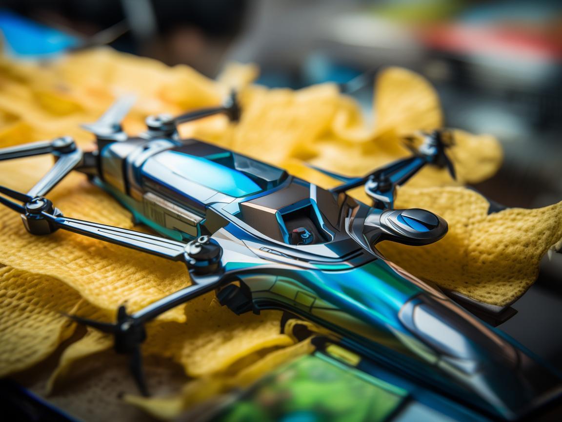 薯片包装设计中的无人机规划软件应用