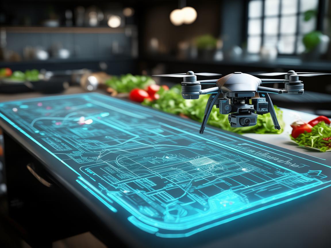 无人机规划软件，为凉拌菜制作插上科技翅膀