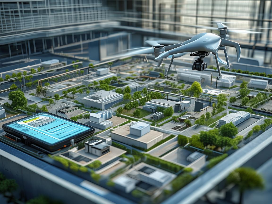 无人机规划软件助力空调安装布局优化