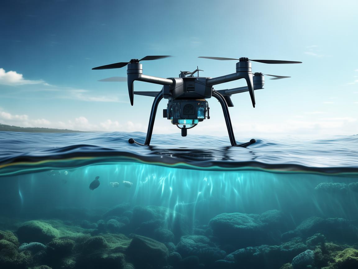 无人机规划软件助力海洋资源探索