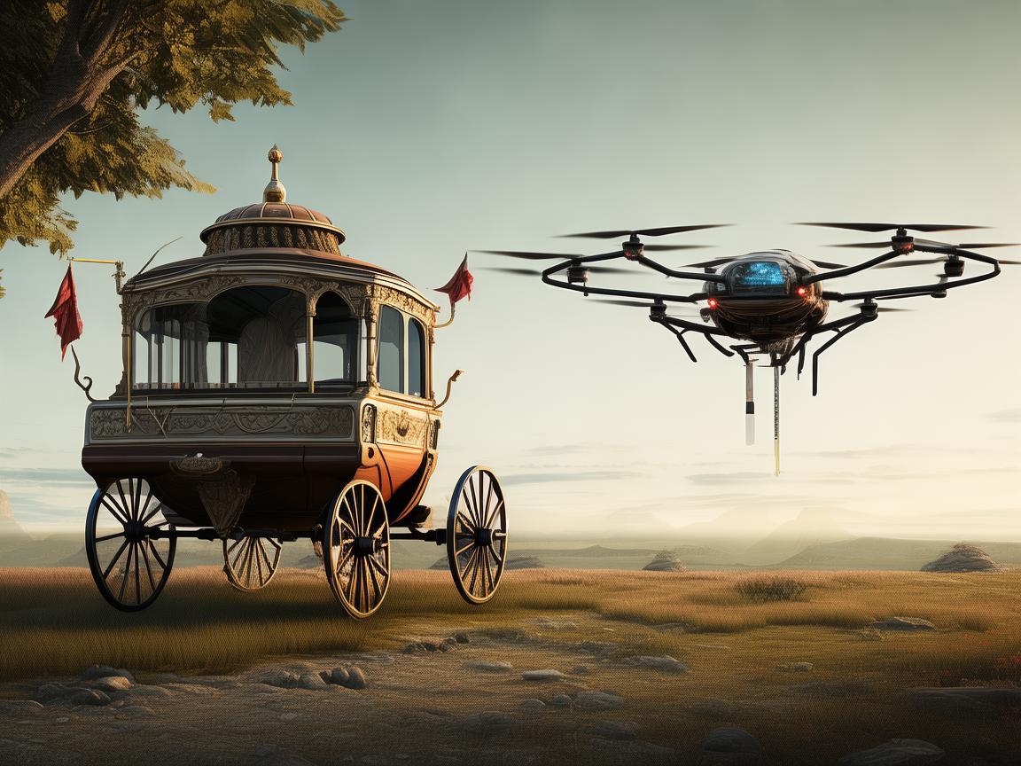 从马车到无人机规划软件，科技的跨越与传承