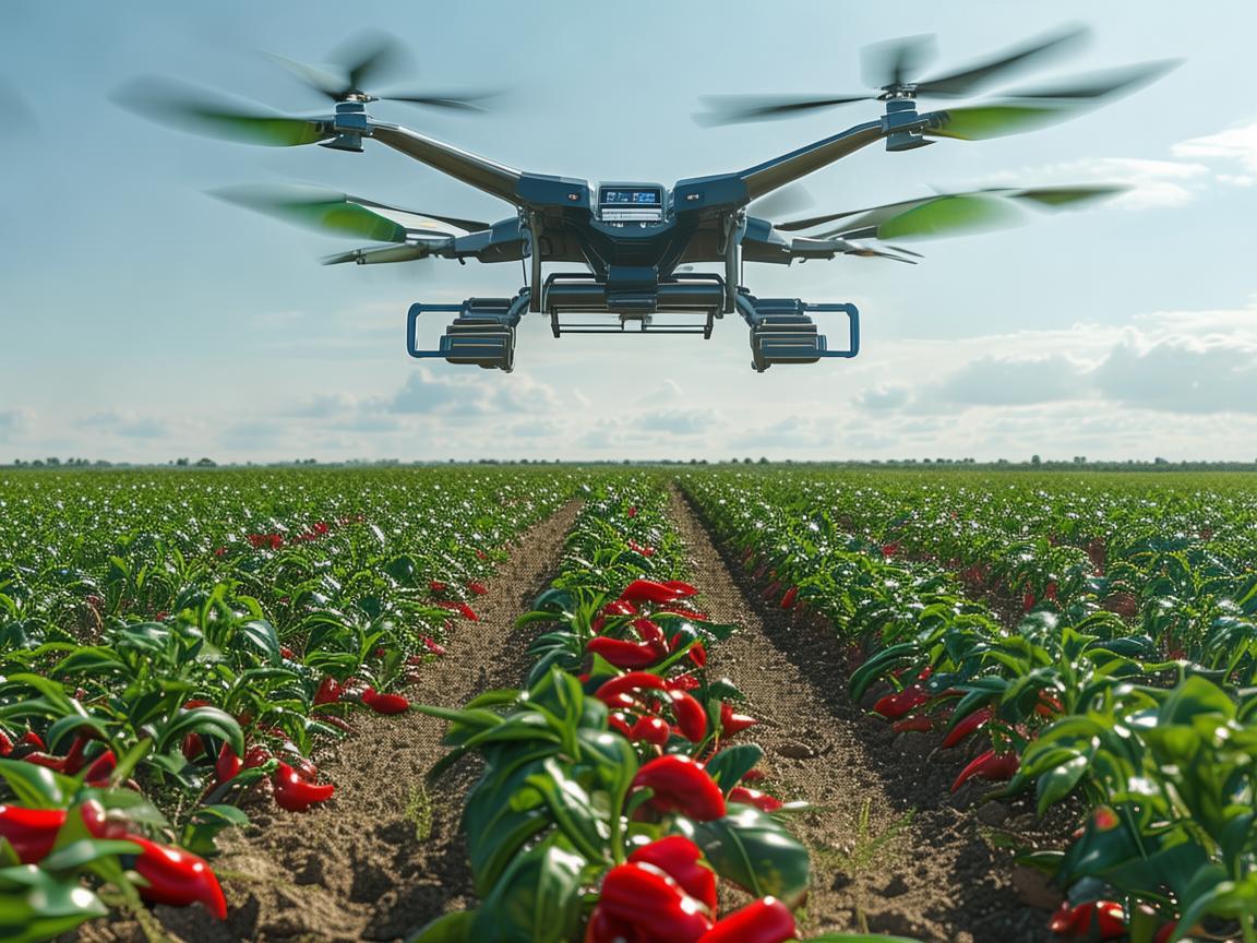 无人机规划软件助力辣椒种植精准布局