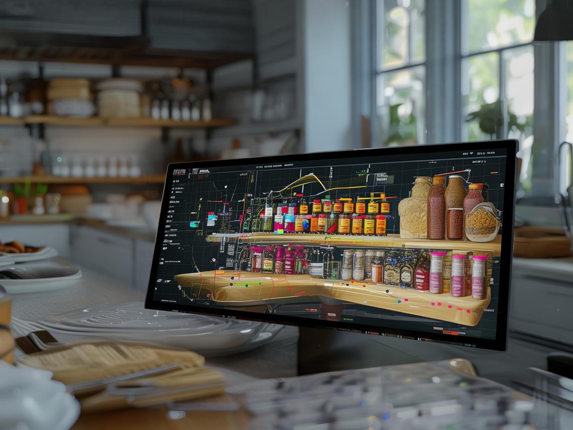 无人机规划软件助力厨房调料盒智能管理