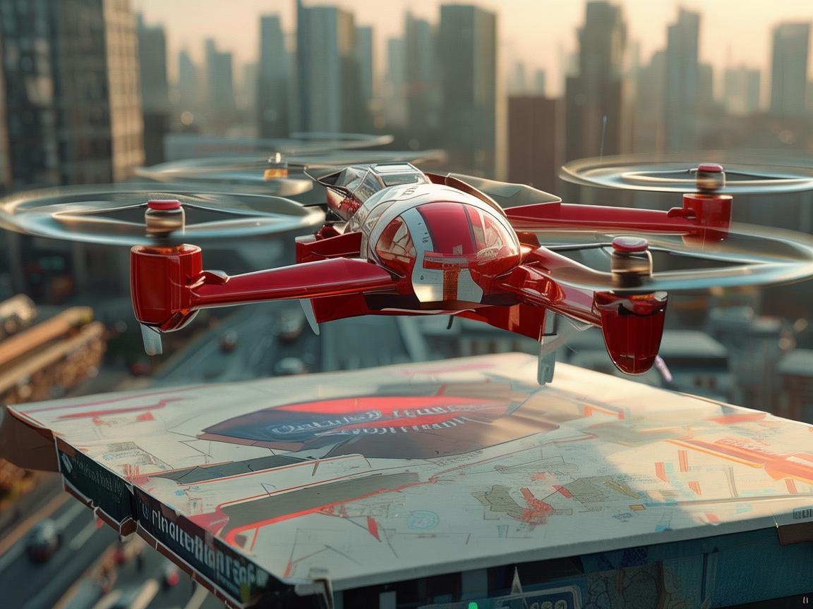 无人机规划软件助力披萨配送新变革